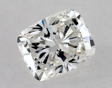 GIA 1.01 Carat H-SI1 Very Good Cut Cushion Modified Diamond